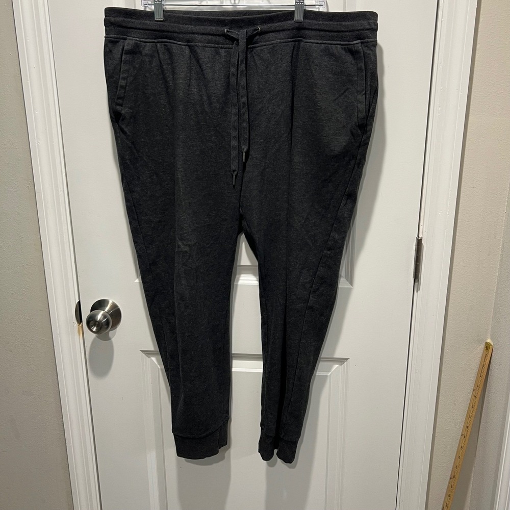 Orvis Mens Jogger Pants Heathered Dark Gray XXL